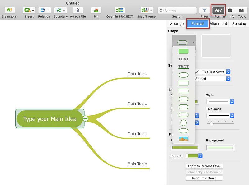 Mind maps for mac os